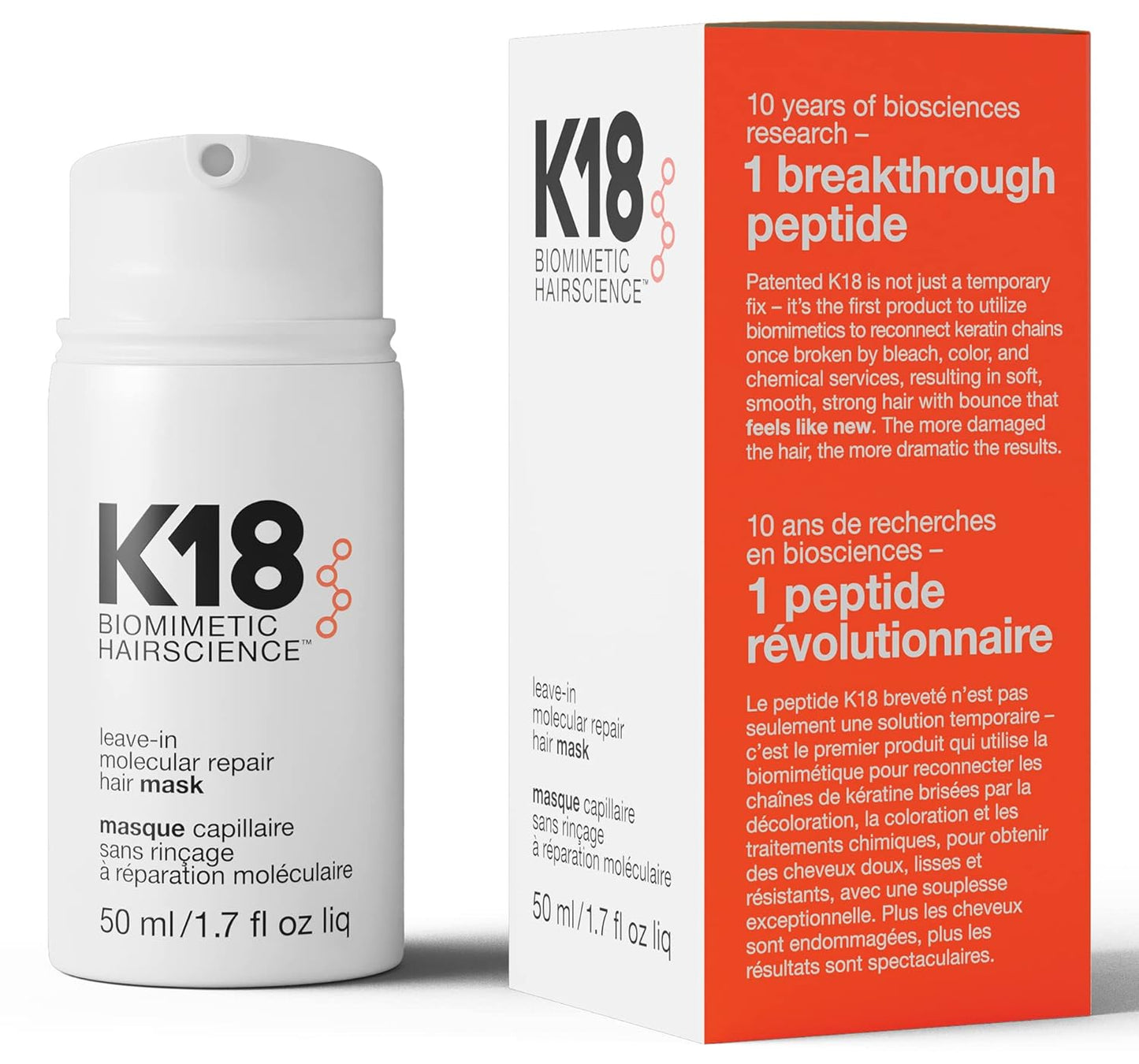 K18 - Leave-in Molecular Repair Hair Mask